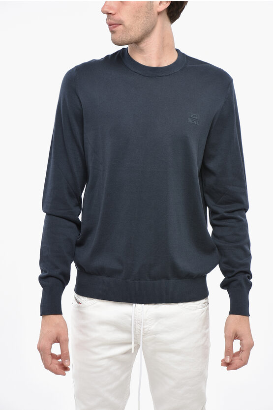 Crew Neck Cotton Sw… - image