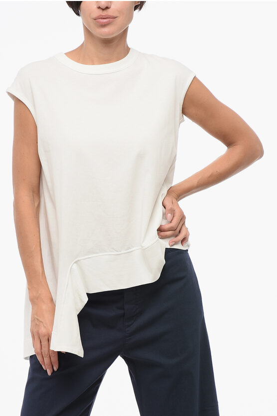 Crew Neck Cotton T-… - image