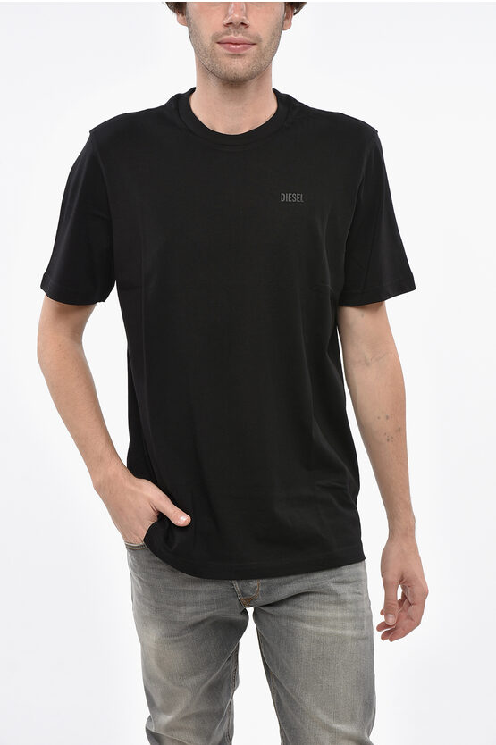 Crew Neck Cotton T-… - image