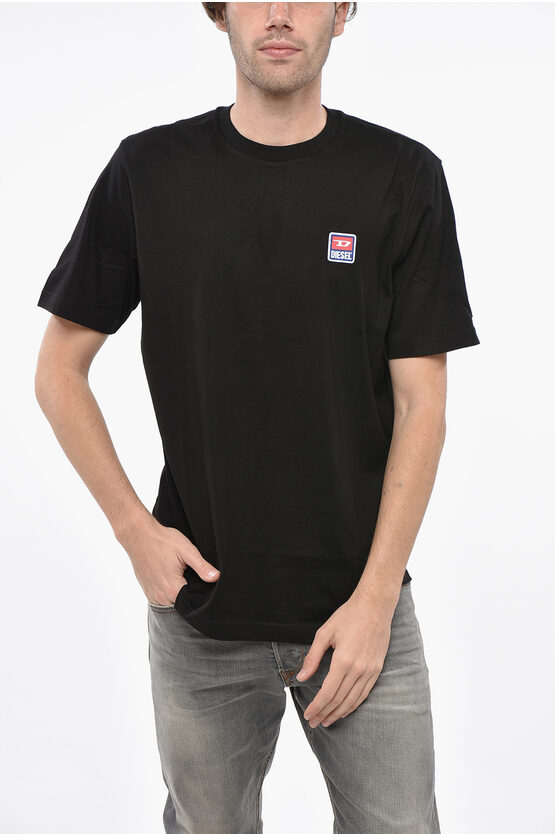 Crew Neck Cotton T-… - image