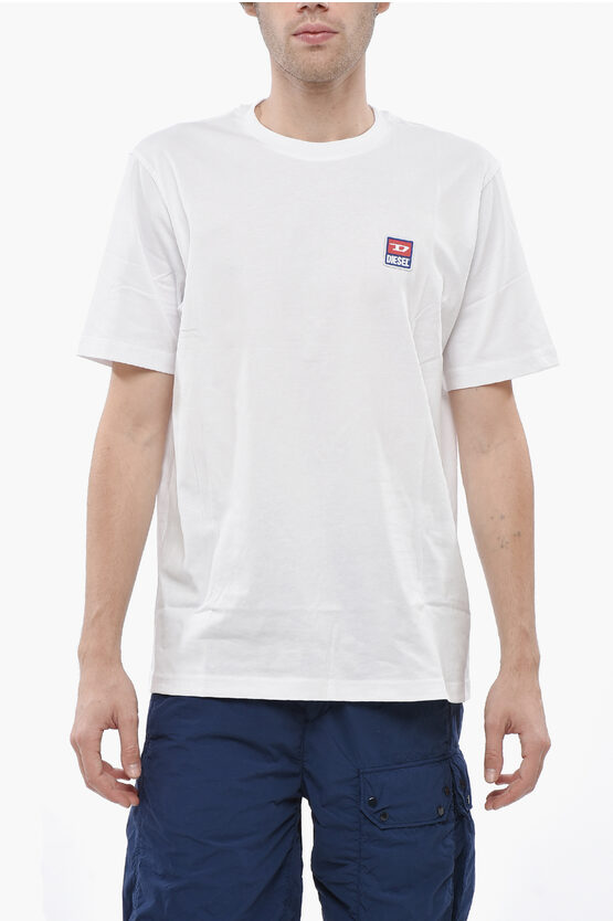 Crew Neck Cotton T-… - image