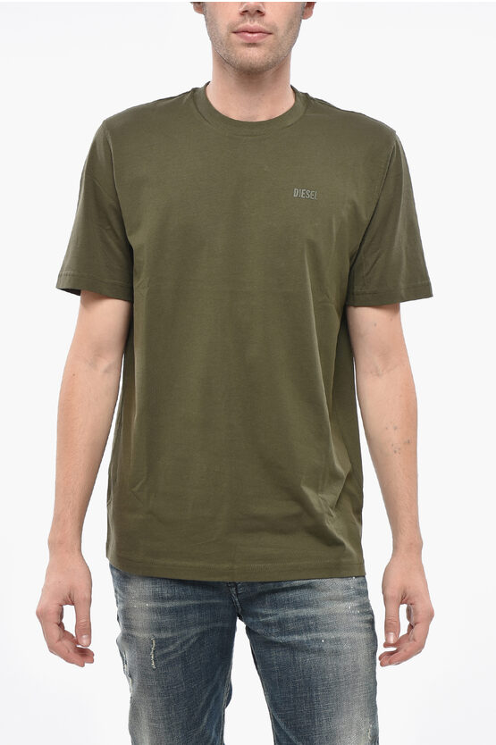 Crew Neck Cotton T-… - image