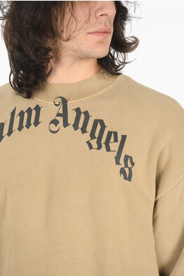 Palm Angels crew-neck SHANGHAI SPRAYED t-shirt men - Glamood Outlet