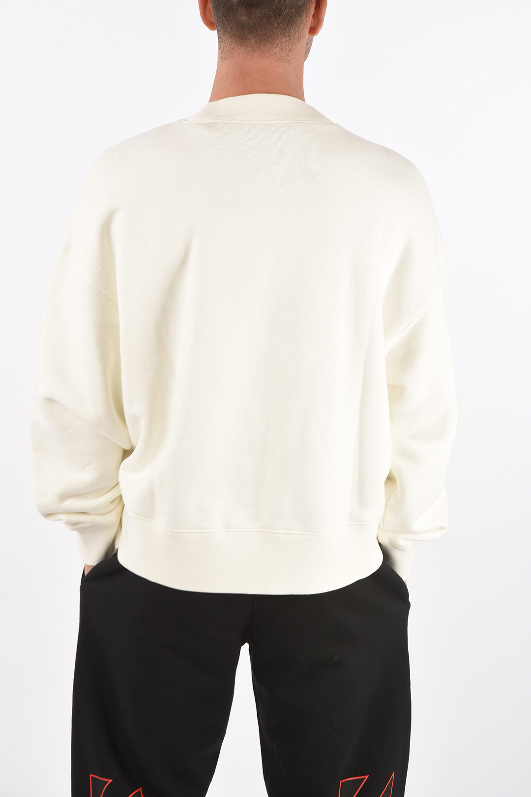 Palm Angels Crew Neck FISHING CLUB Oversized Sweatshirt men