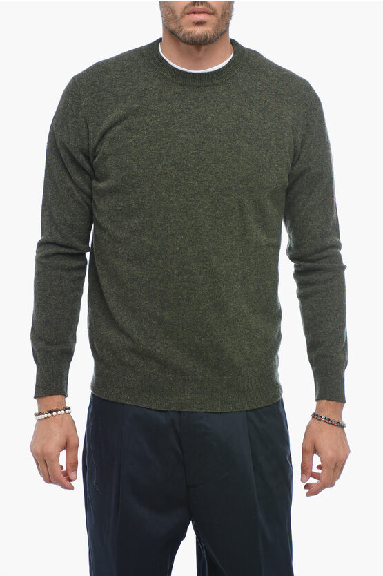 Shop Altea Crew Neck Lunetta Virgin Wool Sweater