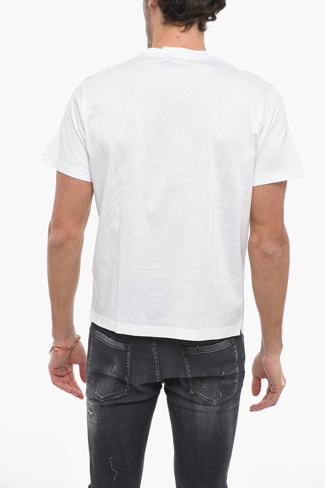 Dsquared2 Crew Neck MINI DSQ2 BOX Cotton T-Shirt men