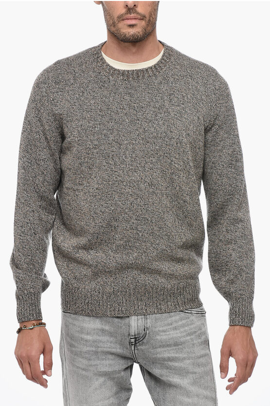 Shop Brunello Cucinelli Crew Neck Pure Cashmere Pullover