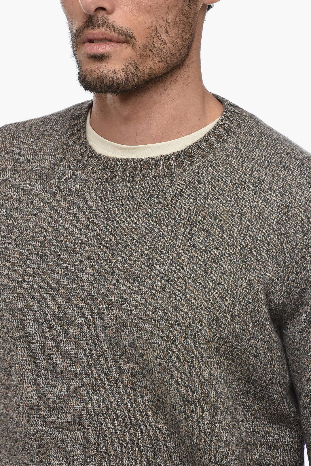 Amazon Brauner Strickpullover Herren Grey Cashmere Pullover