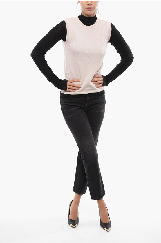 Aspesi Crew Neck Pure Cashmere Vest women - Glamood Outlet