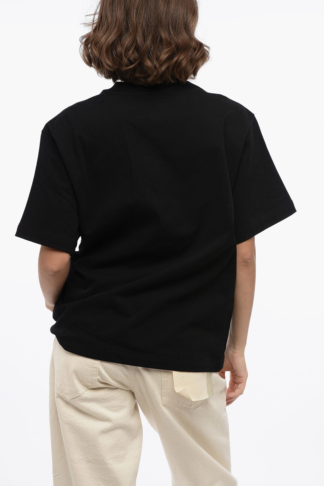 “JIL SANDER” エンブロイダリーラビットTシャツ Jil Sander Crew Neck RABBIT Embroidered T-Shirt women