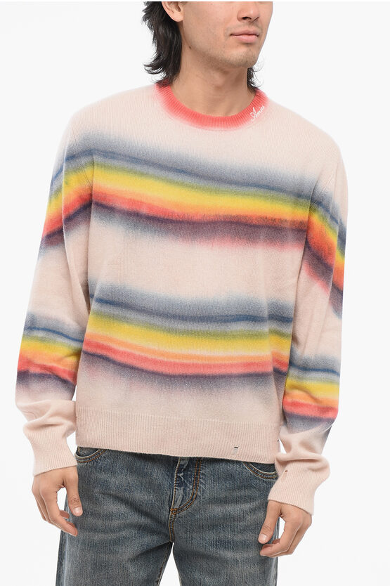 Crew Neck Rainbow D… - image