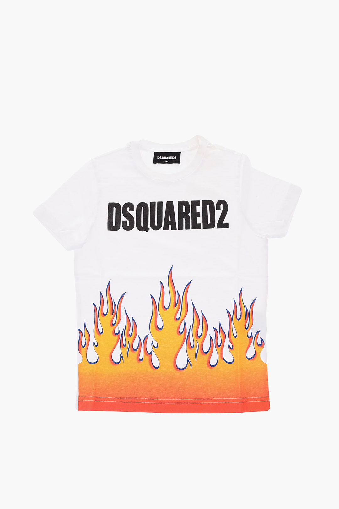 Dsquared 2024 flame shirt