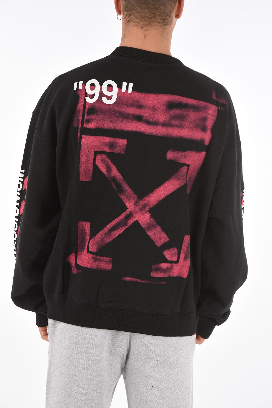 Off white 2024 stencil sweatshirt