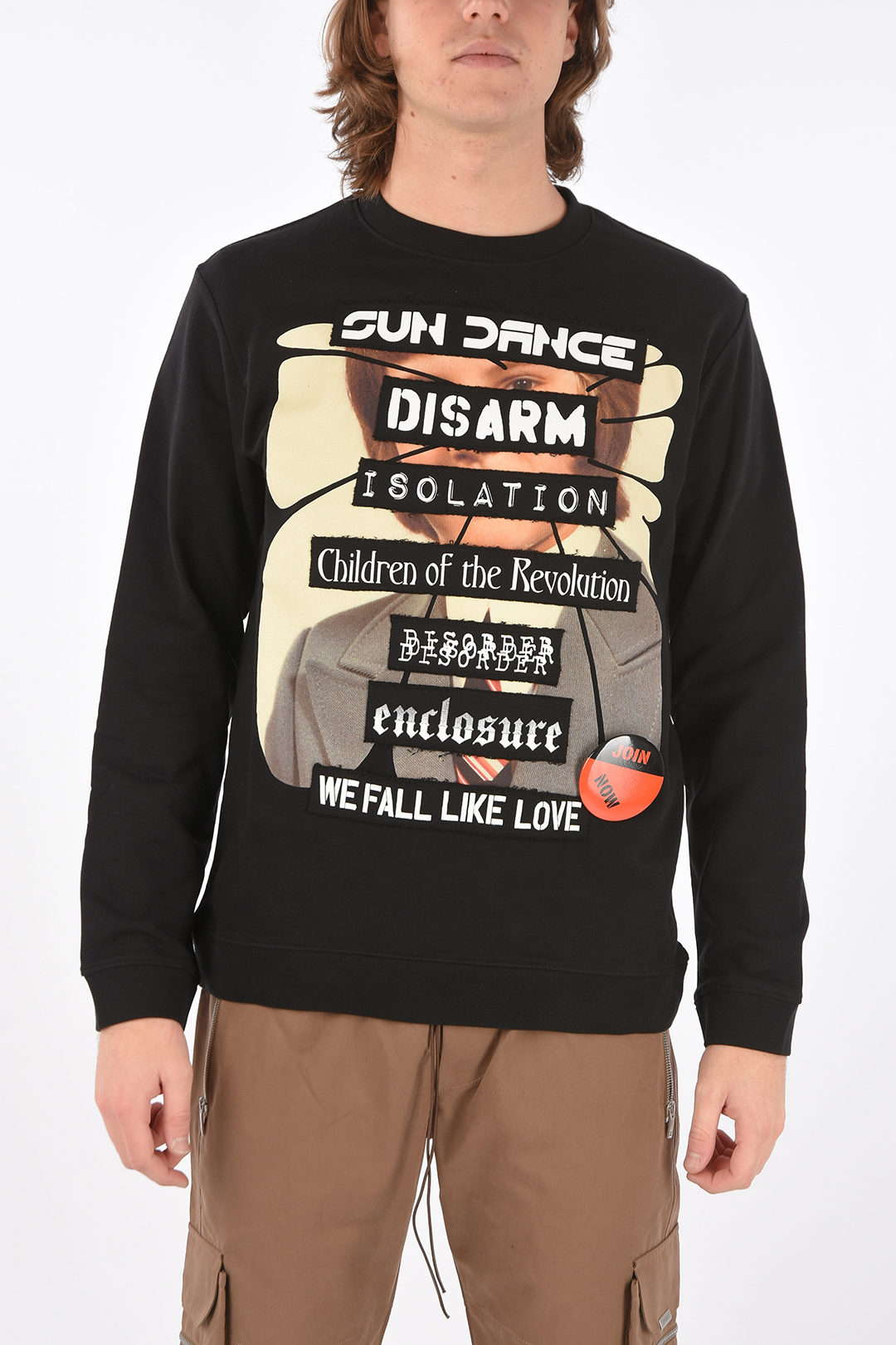 Raf Simons crew-neck SUN DANCE sweatshirt herren - Glamood Outlet