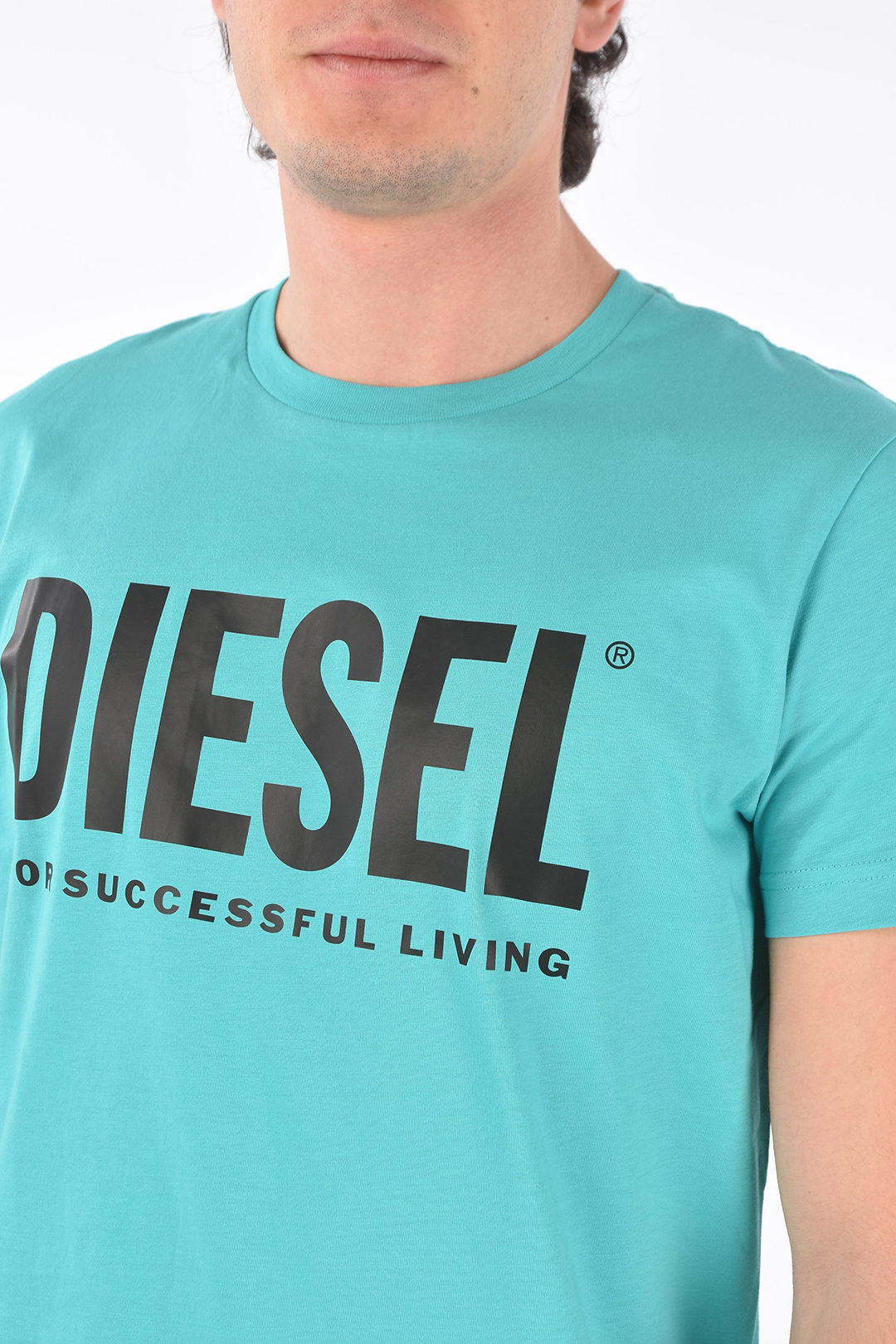 diesel blue t shirt