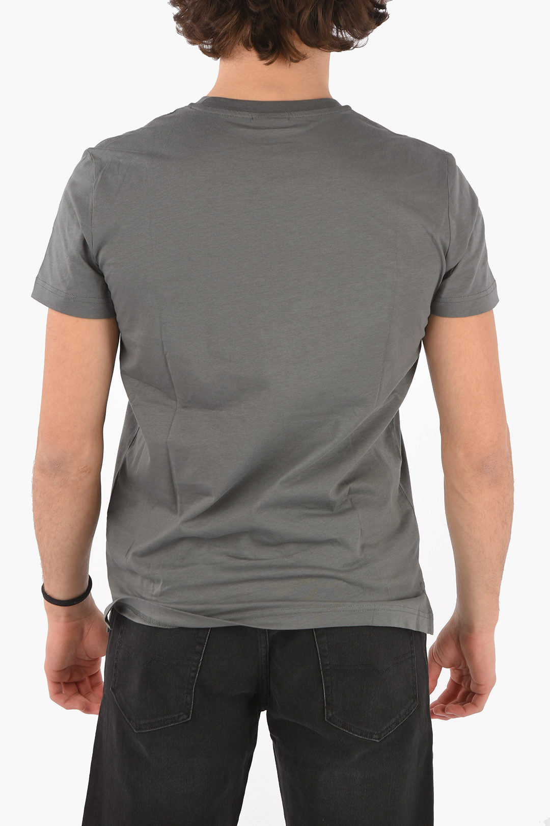 Diesel crew-neck T-RUBIN-POCKET-J1 t-shirt with breast