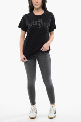 Tシャツ・カットソー R13 All-Over Graphic Print T-Shirt With Crew Neck Buy Calvin Klein All Over Logo Relaxed T-Shirt - NNNOW.com
