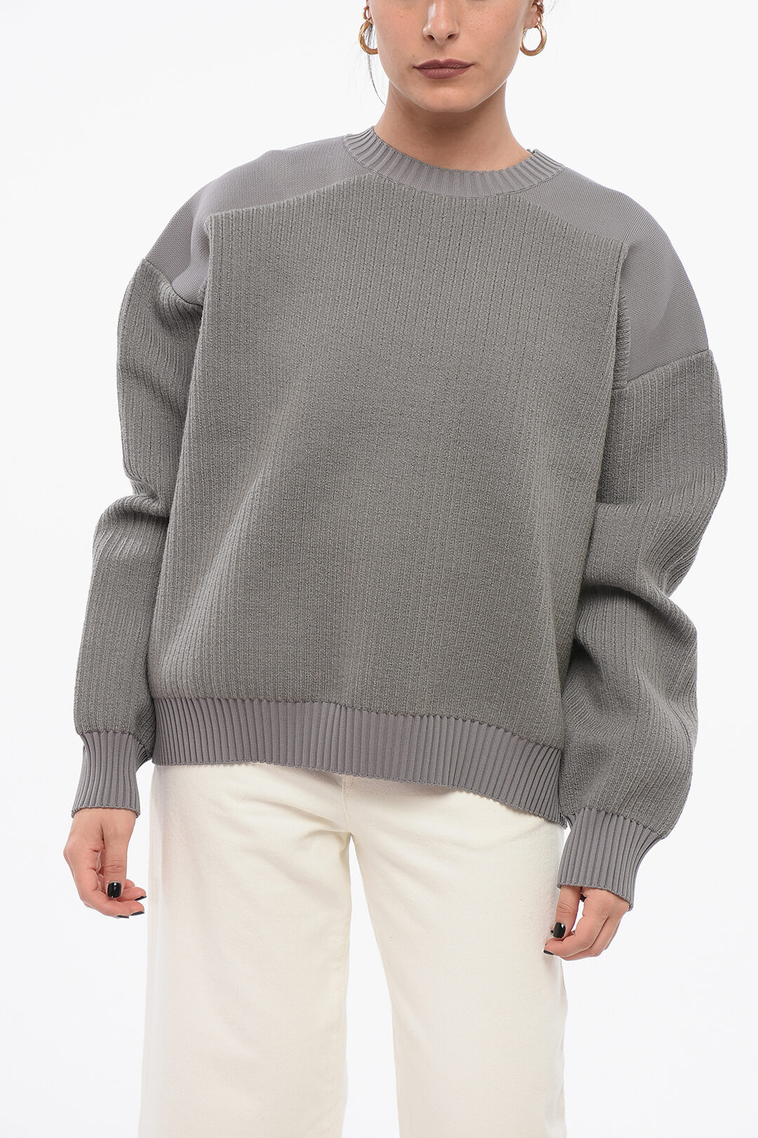 Y-3 by Yohji Yamamoto Crew Neck UTILITY Wool Sweater women