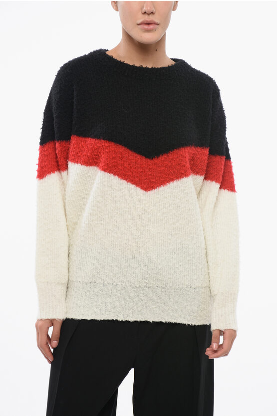 Crew Neck Wool Blen… - image
