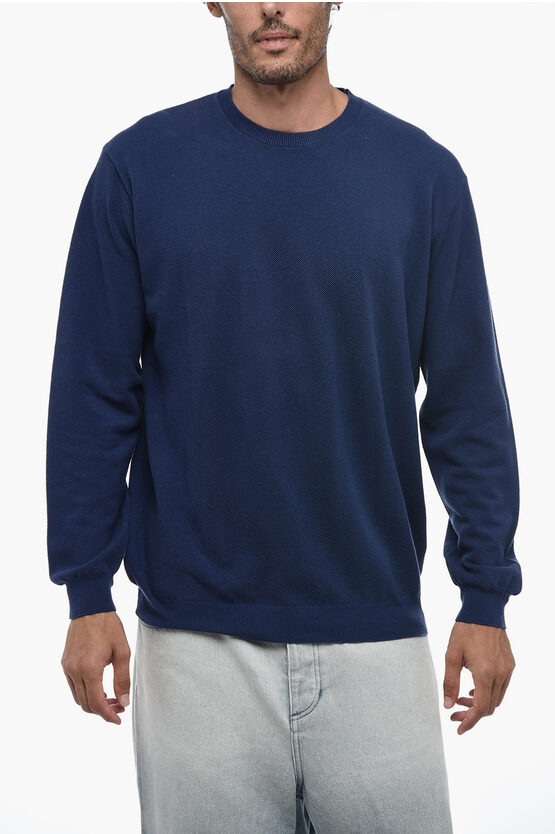 Shop Corneliani Crewneck Cotton Pullover