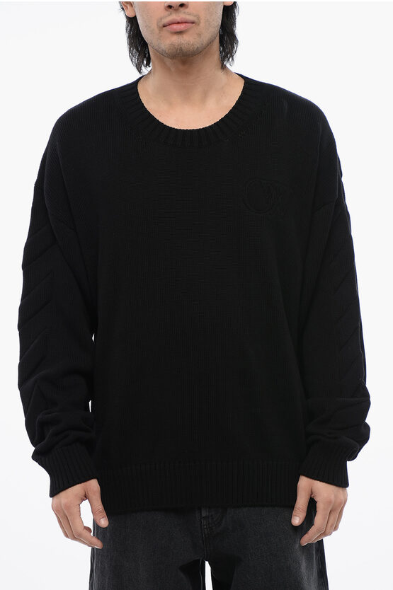 Off-white Off White™ Black Arrows Crew Neck Jumper