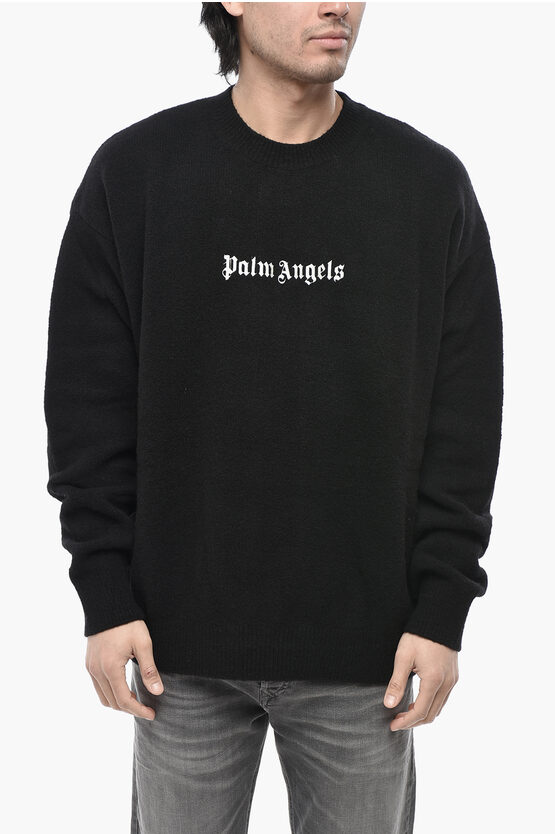 Crewneck Sweater Classic Logo With Embroidered Logo Size Xxs