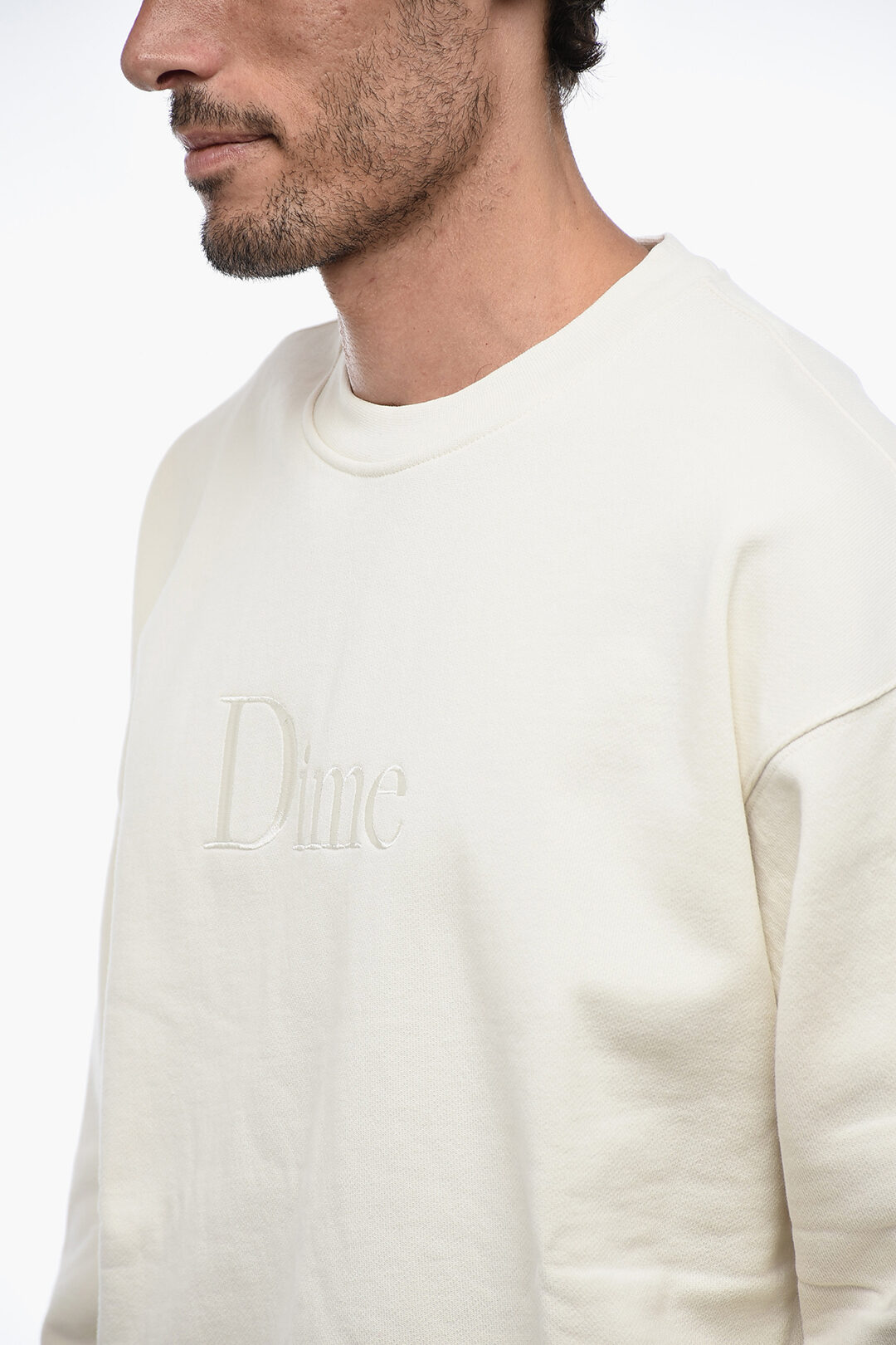 トップス DIME Tech Crewneck Dime Crewneck Sweatshirt with Logoed Embrodery men - Glamood