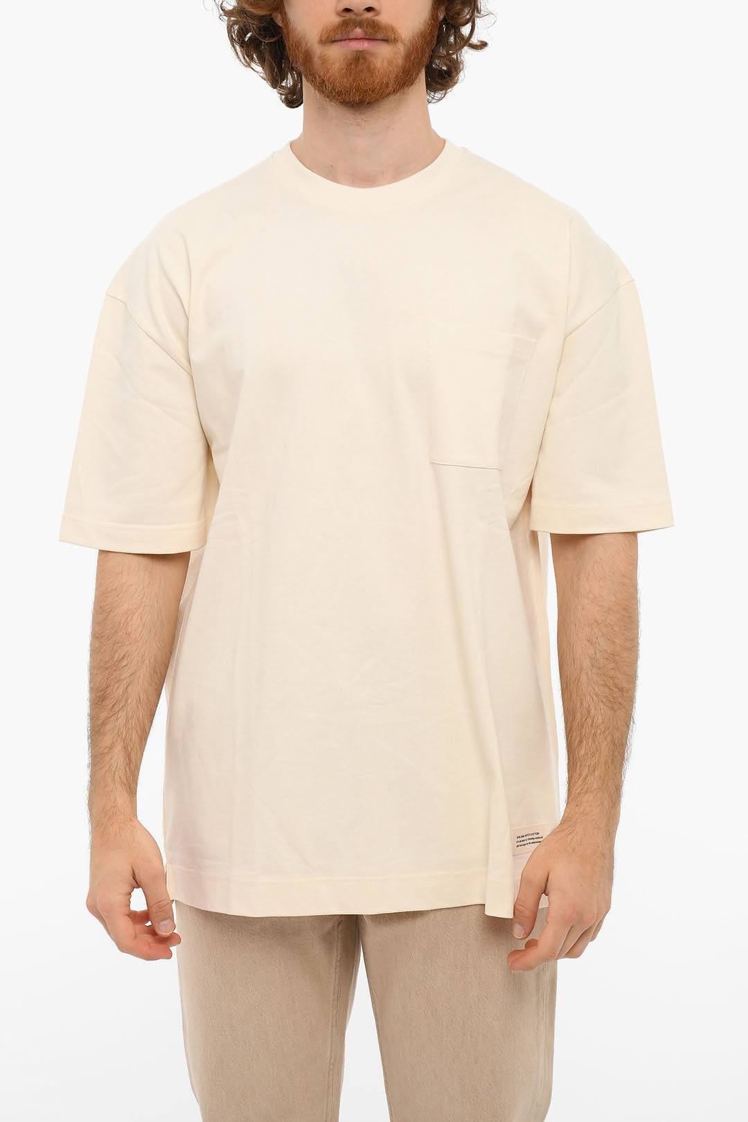 Uskyld suge tæmme Samsoe Samsoe Crewneck UNDYED M Short Sleeved T-shirt With Breast Pocket  men - Glamood Outlet