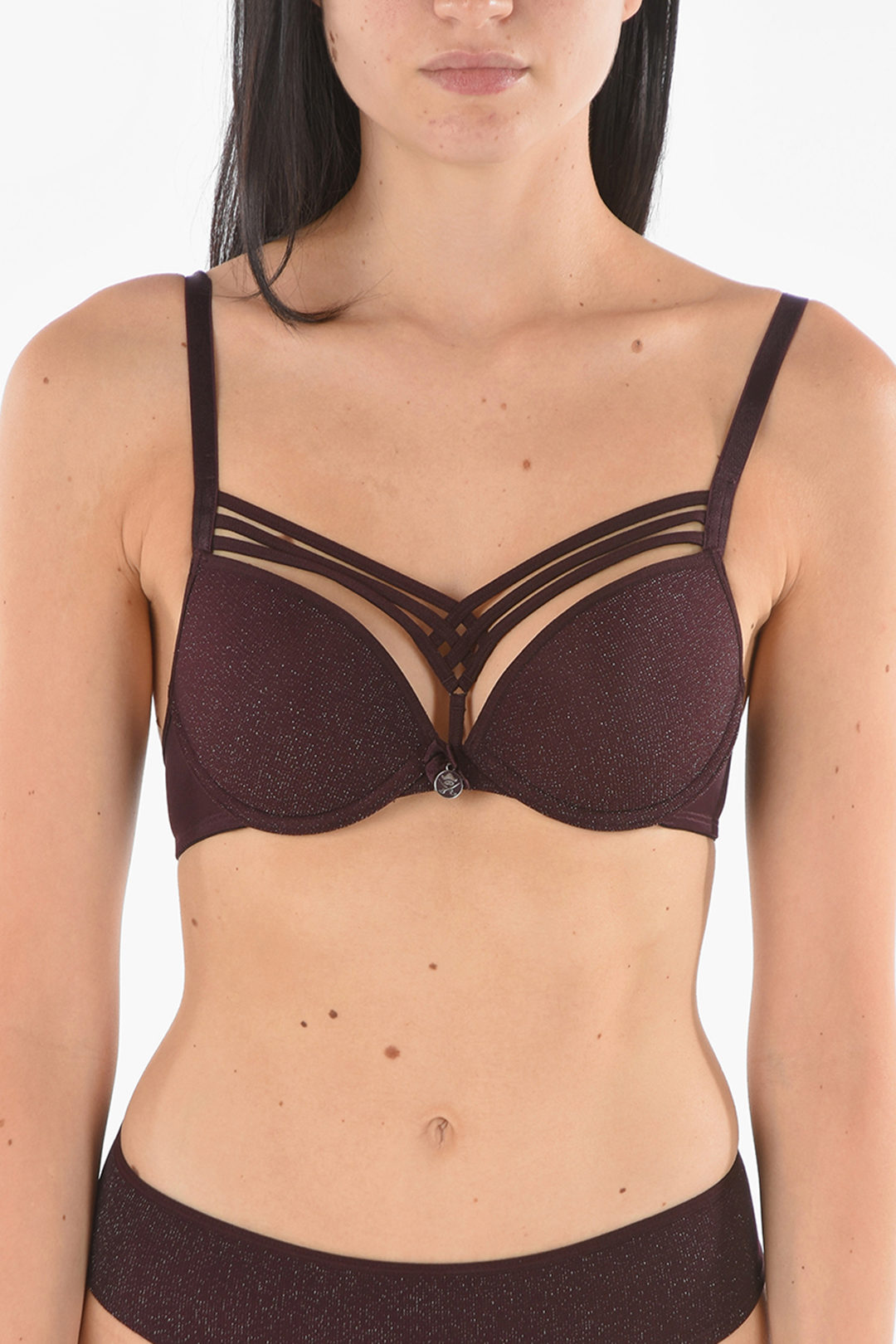Dsquared2 solid color push-up bra women - Glamood Outlet