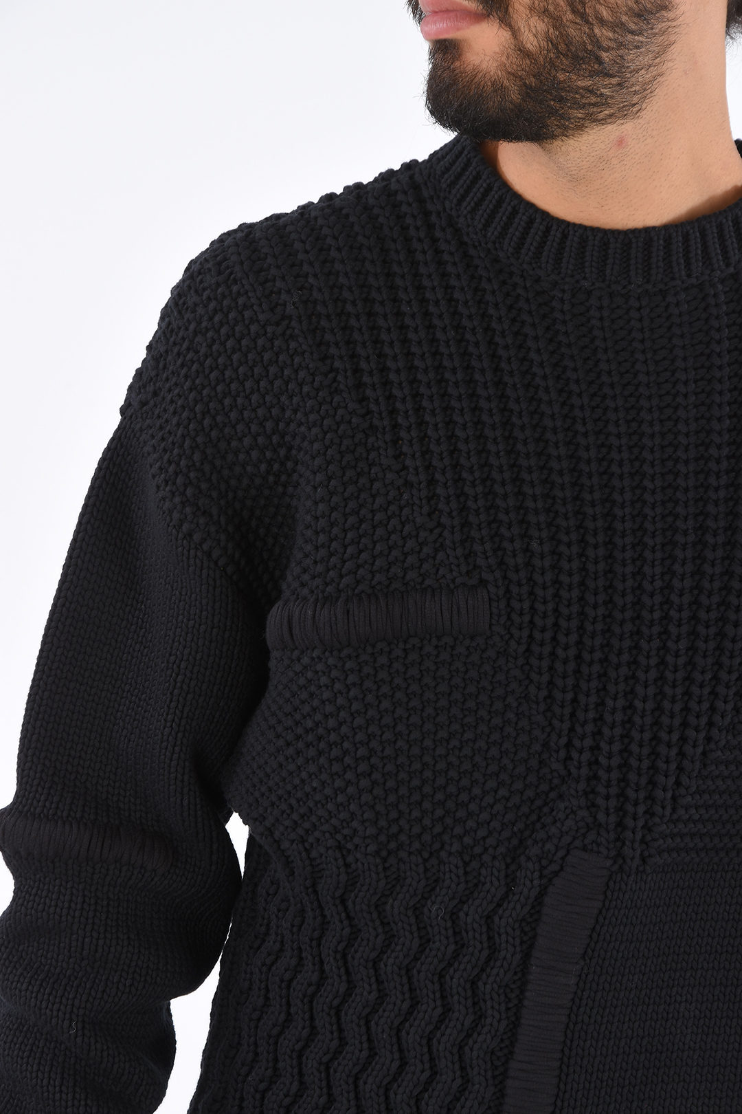 OAMC Crochet Cotton PRISMA Crew-Neck 