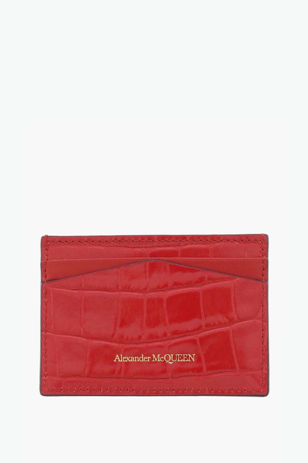 Alexander mcqueen card case best sale