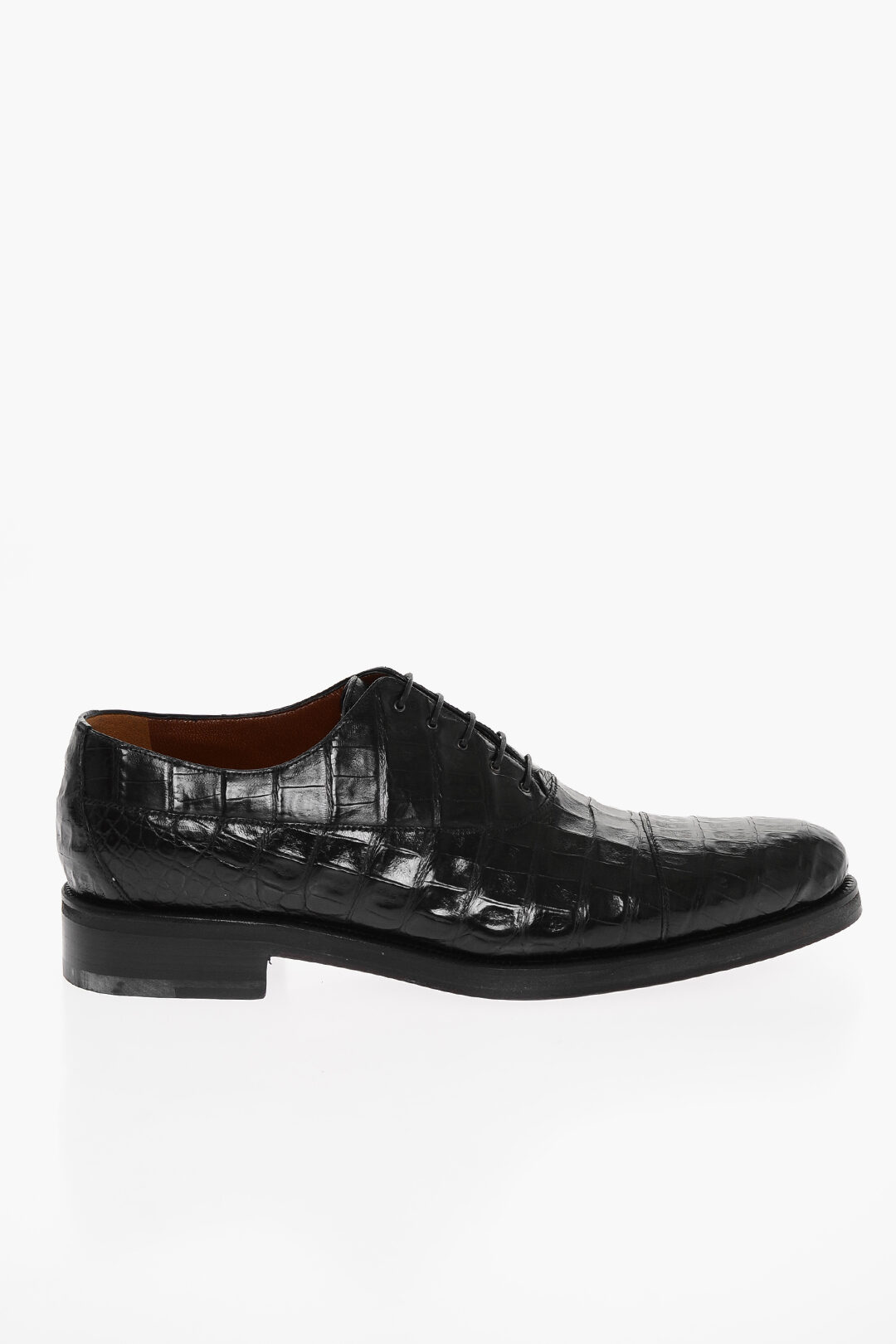 Chaussures Oxford Homme A.Testoni - Cuir De Daim Noir - Fabriqué Main En Italie - Taille 40.5