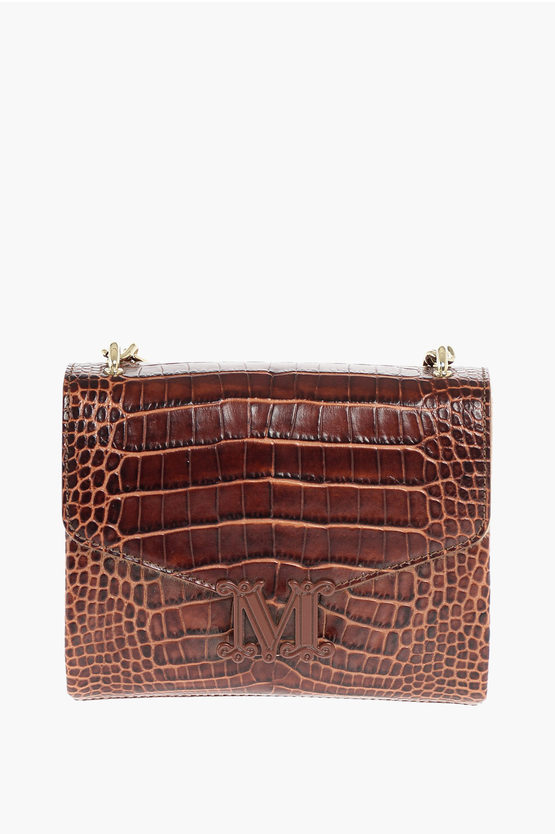 Max mara discount crocodile print bag