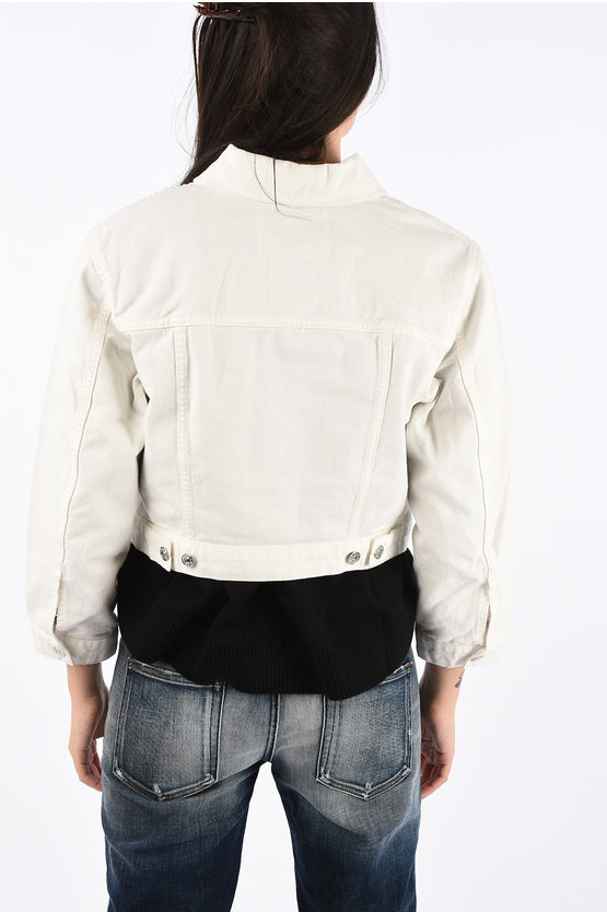 Diesel Crop DE-CATY Denim Jacket women 