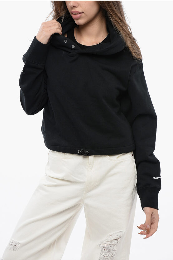 Shop Converse Cropped Martine Ali Hoodie