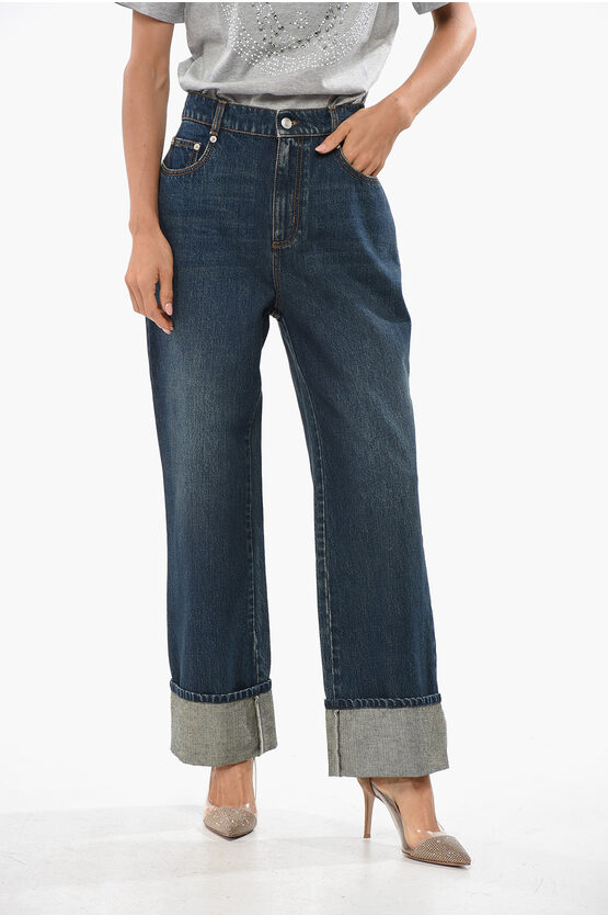 Cuffed Hem Stonewas… - image