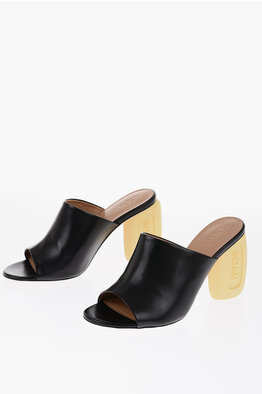 Leather on sale mules sale