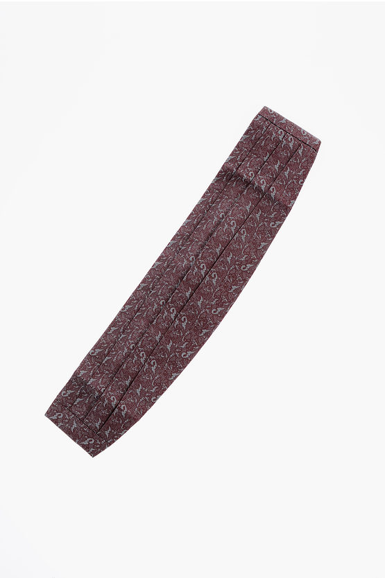 Cummerbund in Seta a Fantasia