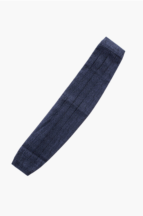 Cummerbund Pieghettata in Seta