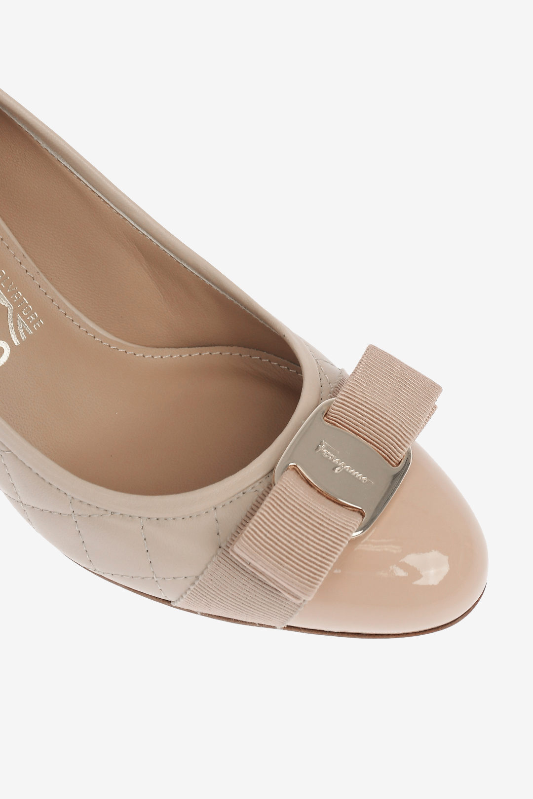 Salvatore Ferragamo CARLA 70 打ち合う ビスキュイ 7cm