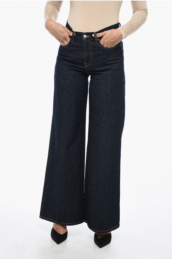 Shop Diesel D-akemi Flared Denims With Dark Wash L.32