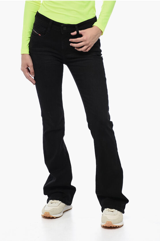 DIESEL D-EBBEY BOOTCUT DENIMS WITH LOW WAIST L.32