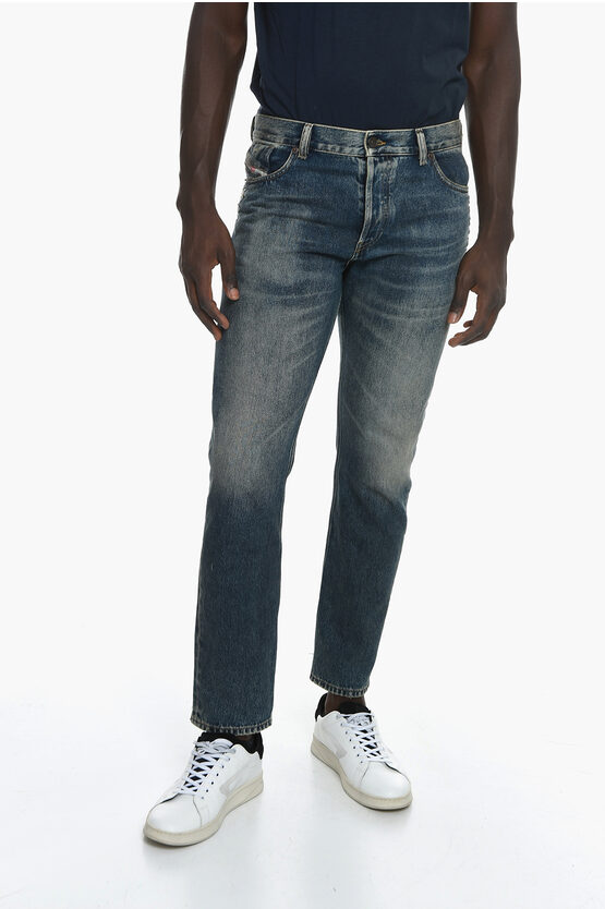 Diesel D-sark Vintage Denims With Distressed Detail 18,5cm In Blue