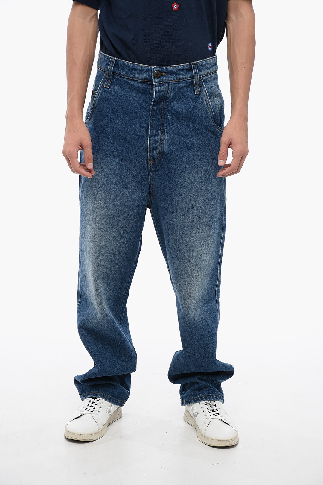 【送料&関税込】Ami Alexandre Mattiussi Jeans In Blue Cotton Ami Alexandre Mattiussi Jeans In Blue Cotton | italist