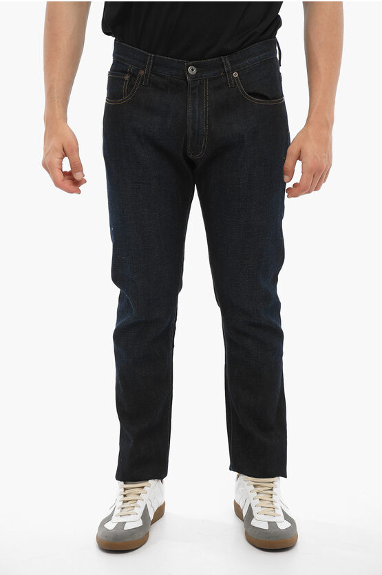 Woolrich Dark Wash Crave Regular Fit Jeans 18cm In Black