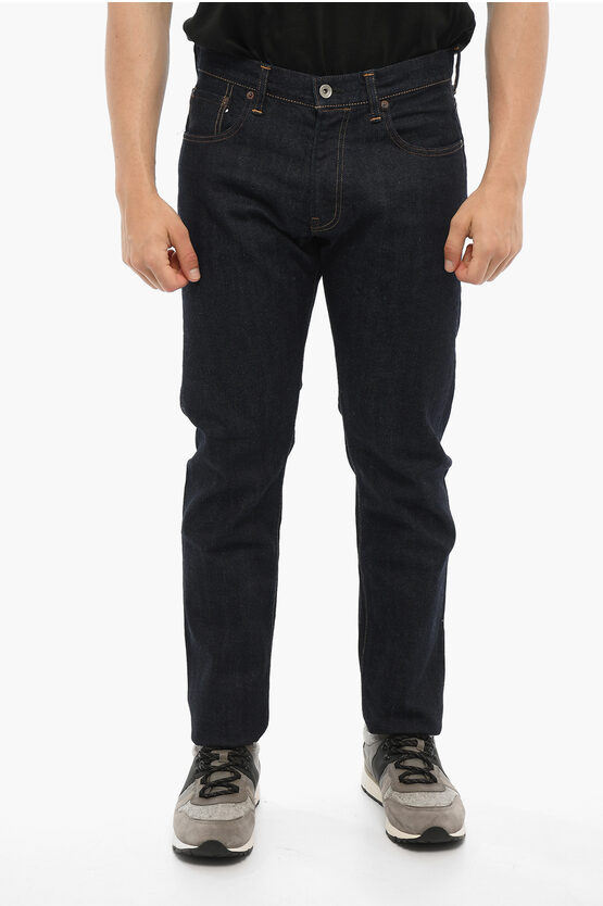Woolrich Dark Wash Crave Regular Fit Jeans 19cm In Black