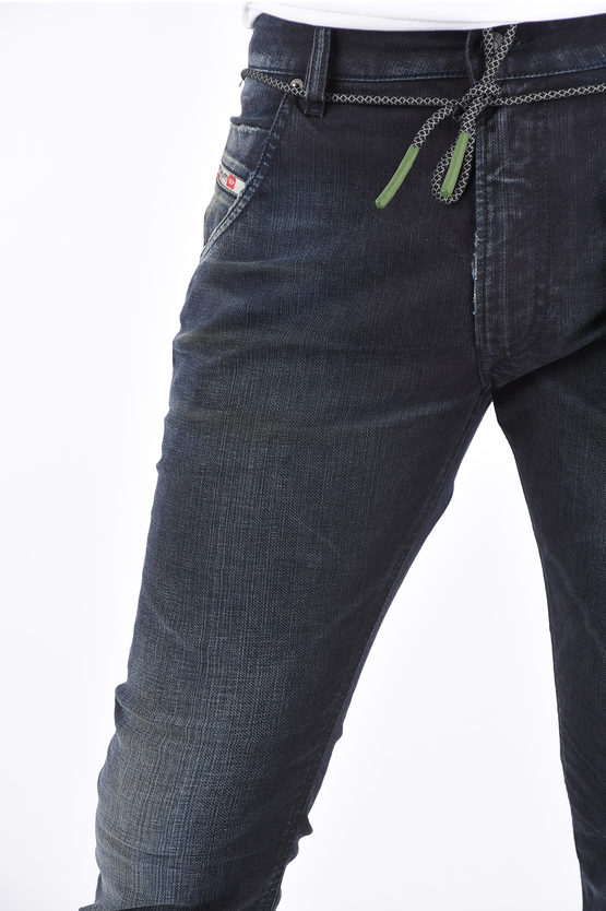 Diesel Dark Wash KROOLEY-X-NE Jogg Jeans 17cm men - Glamood
