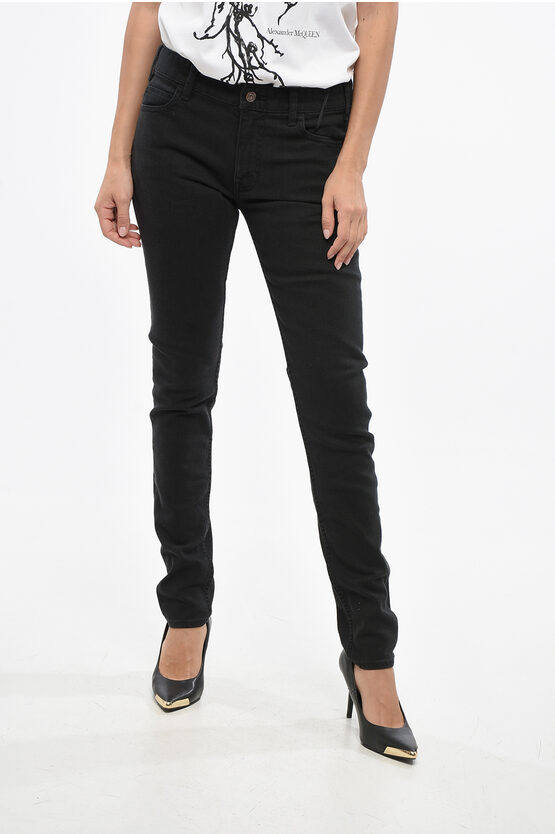 Celine Dark Wash Slim Fit Jeans 13cm In Black
