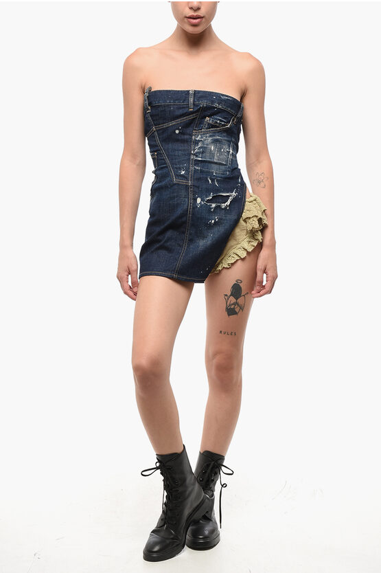 Dark-Washed Denim M… - image