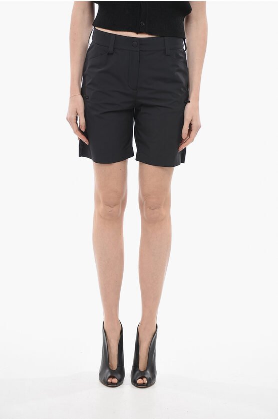 Moncler Day-namic Nylon Cargo Shorts In Black